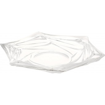 Lėkštė serviravimui stikl. 32cm Twist Crystal